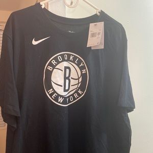 Brooklyn Nets- Brand New Dri- Fit Short Sleeve Tshirt- Size XXL
